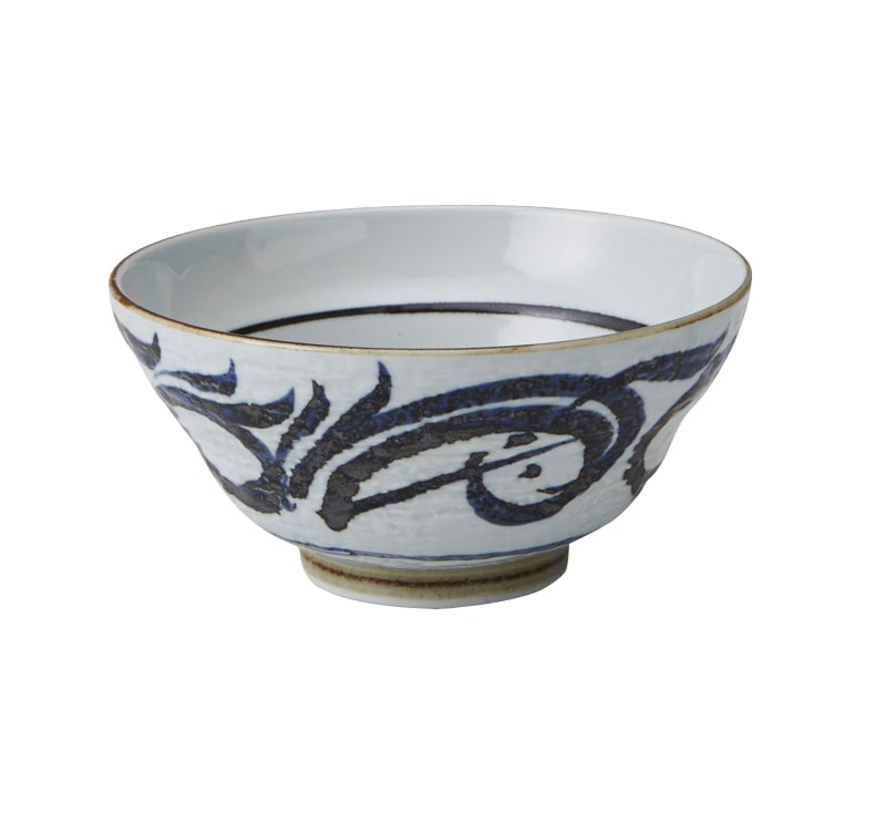 丸モ高木陶器 染付唐草5.5お好み丼 4A034-12 1個（ご注文単位1個）【直送品】