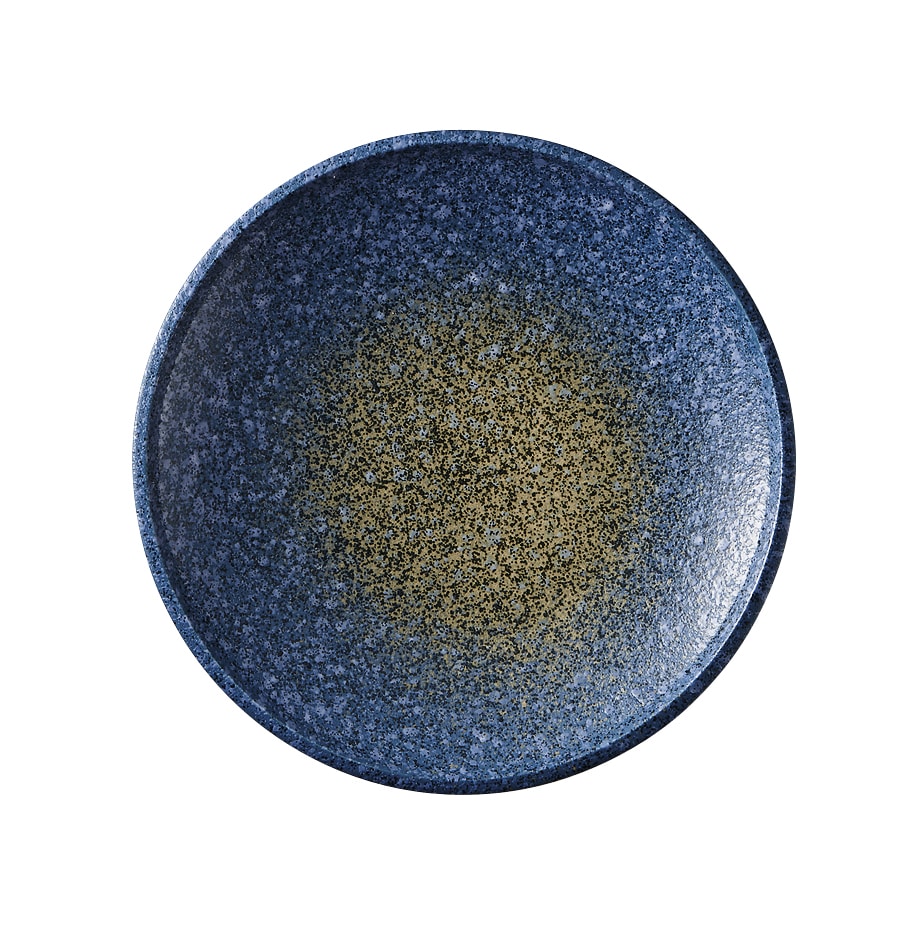 丸モ高木陶器 星屑19.5cm丸皿 4A039-11 1個（ご注文単位1個）【直送品】