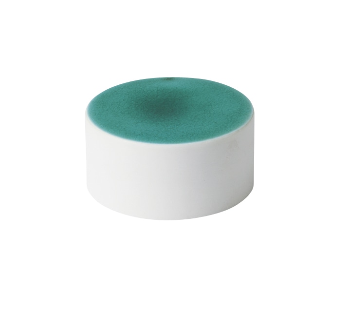 >丸モ高木陶器 青流アミューズ皿H50 4A041-19 1個(ご注文単位1個)【直送品】