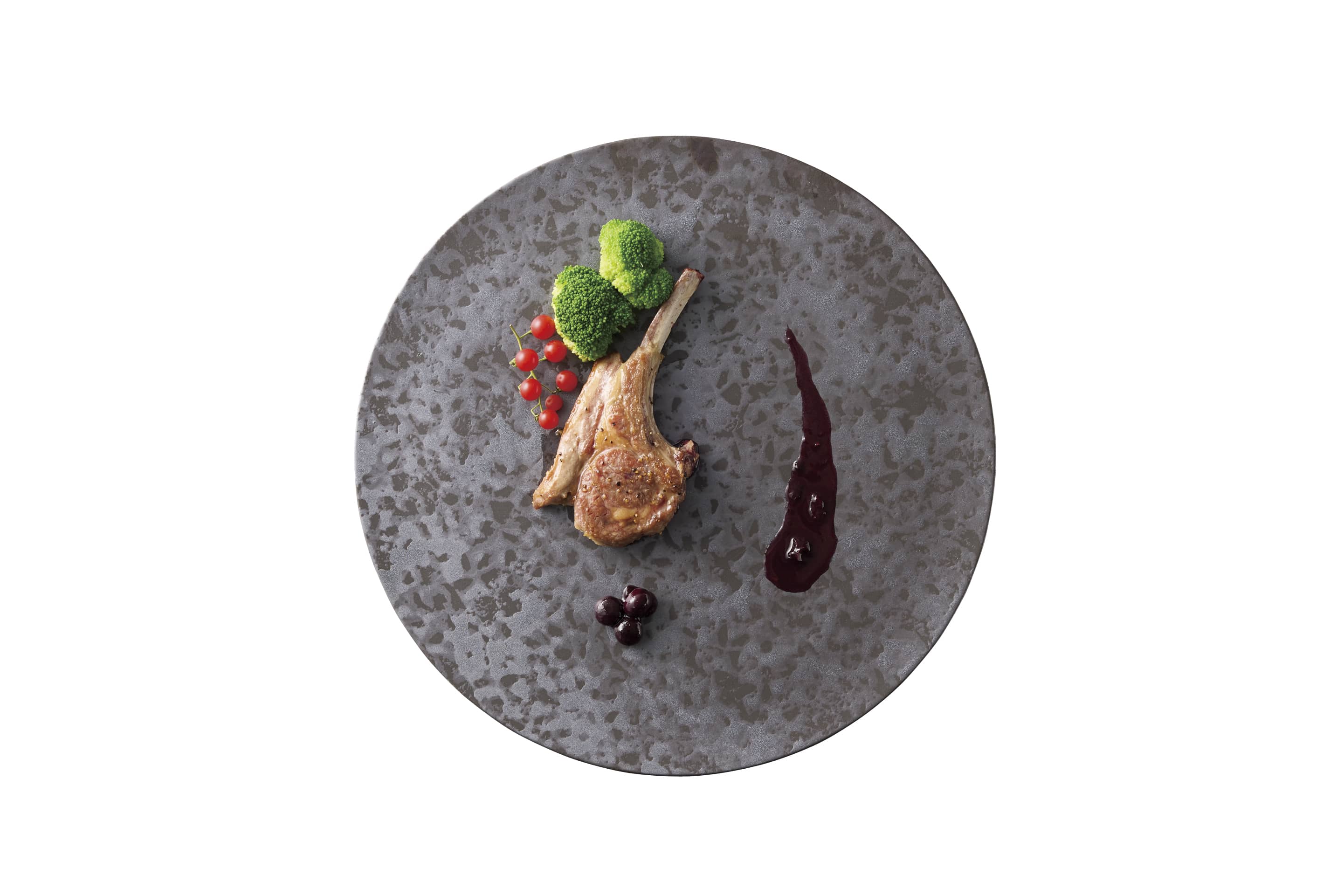 丸モ高木陶器 悦29㎝フラットプレート 4A045-01 1個（ご注文単位1個）【直送品】