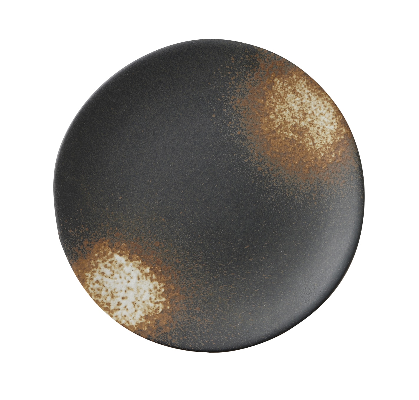 丸モ高木陶器 備前吹31cm旬香丸皿 4A052-07 1個（ご注文単位1個）【直送品】