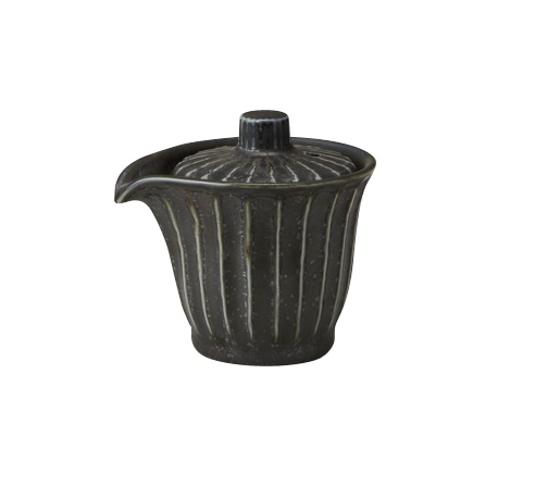 丸モ高木陶器 シルバー嵯峨野汁次（大） 4A052-30 1個（ご注文単位1個）【直送品】