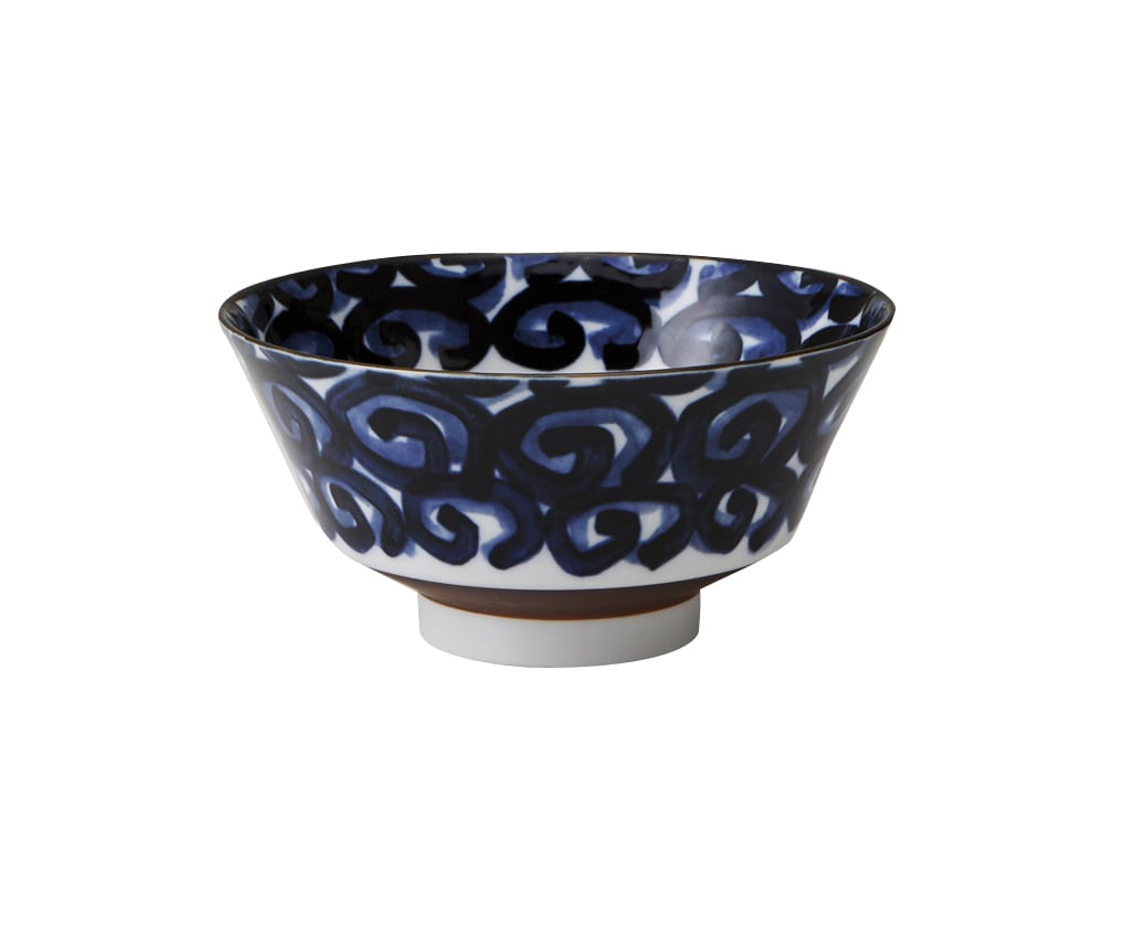 丸モ高木陶器 反り型ラーメン渦 4A054-01 1個（ご注文単位1個）【直送品】