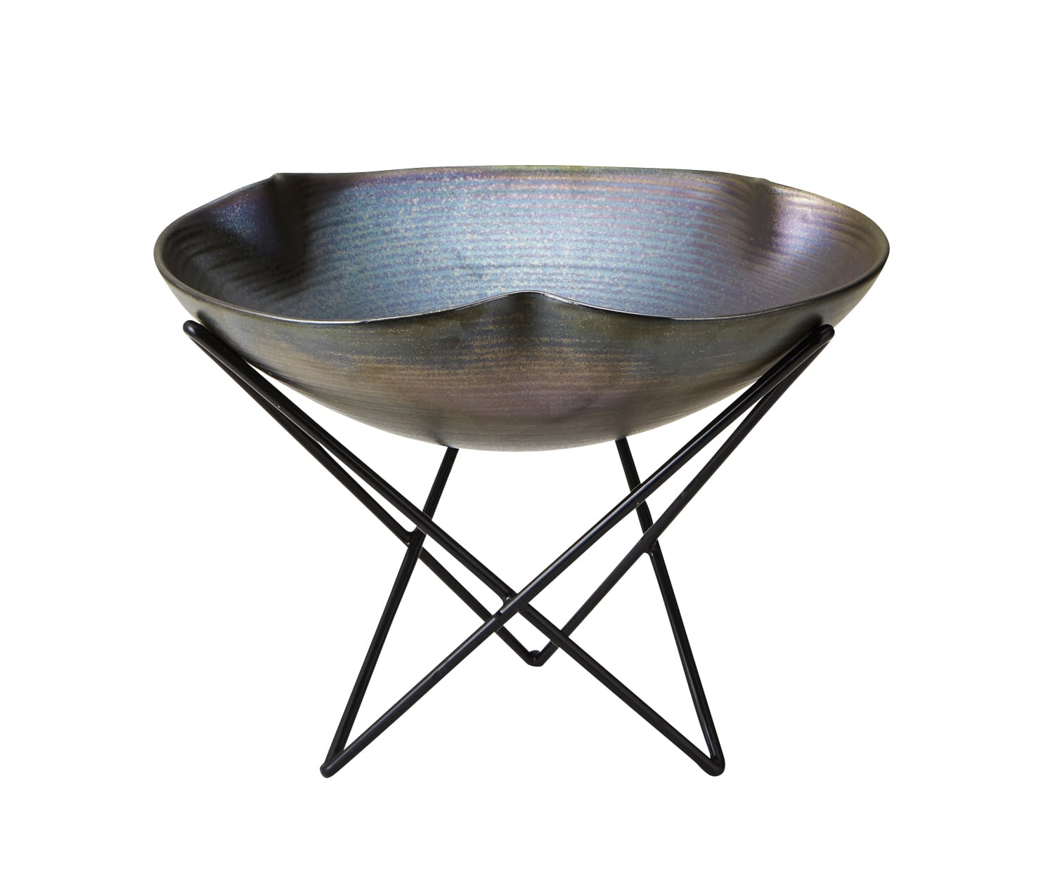 丸モ高木陶器 慈眼水盤丸鉢 4A060-05 1個（ご注文単位1個）【直送品】