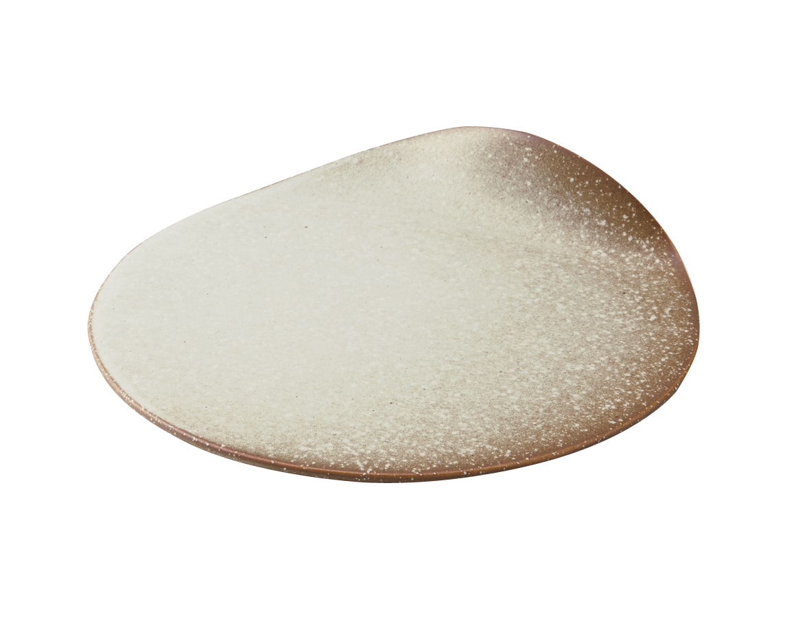 丸モ高木陶器 Knob25.5cm皿芳萩 4A062-08 1個(ご注文単位1個)【直送品】