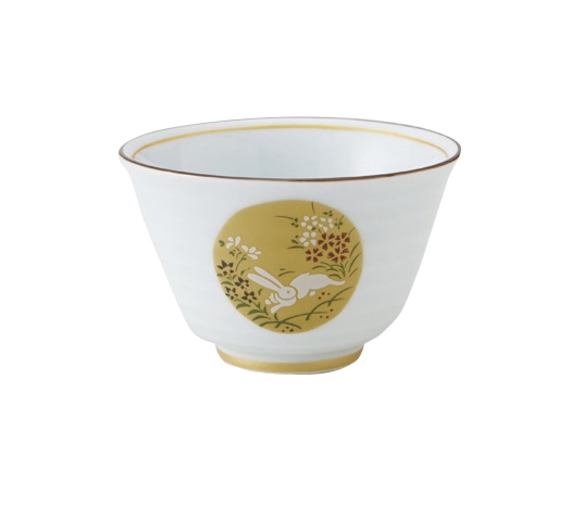 丸モ高木陶器 金彩丸紋反煎茶 4A063-02 1個(ご注文単位1個)【直送品】