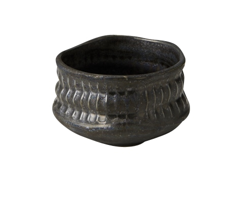 丸モ高木陶器 シルバー嵯峨野姫抹茶椀 4A066-01 1個（ご注文単位1個）【直送品】