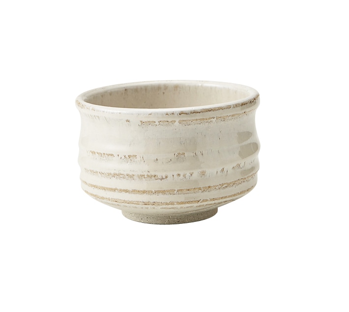丸モ高木陶器 白萩抹茶碗 4A066-08 1個(ご注文単位1個)【直送品】