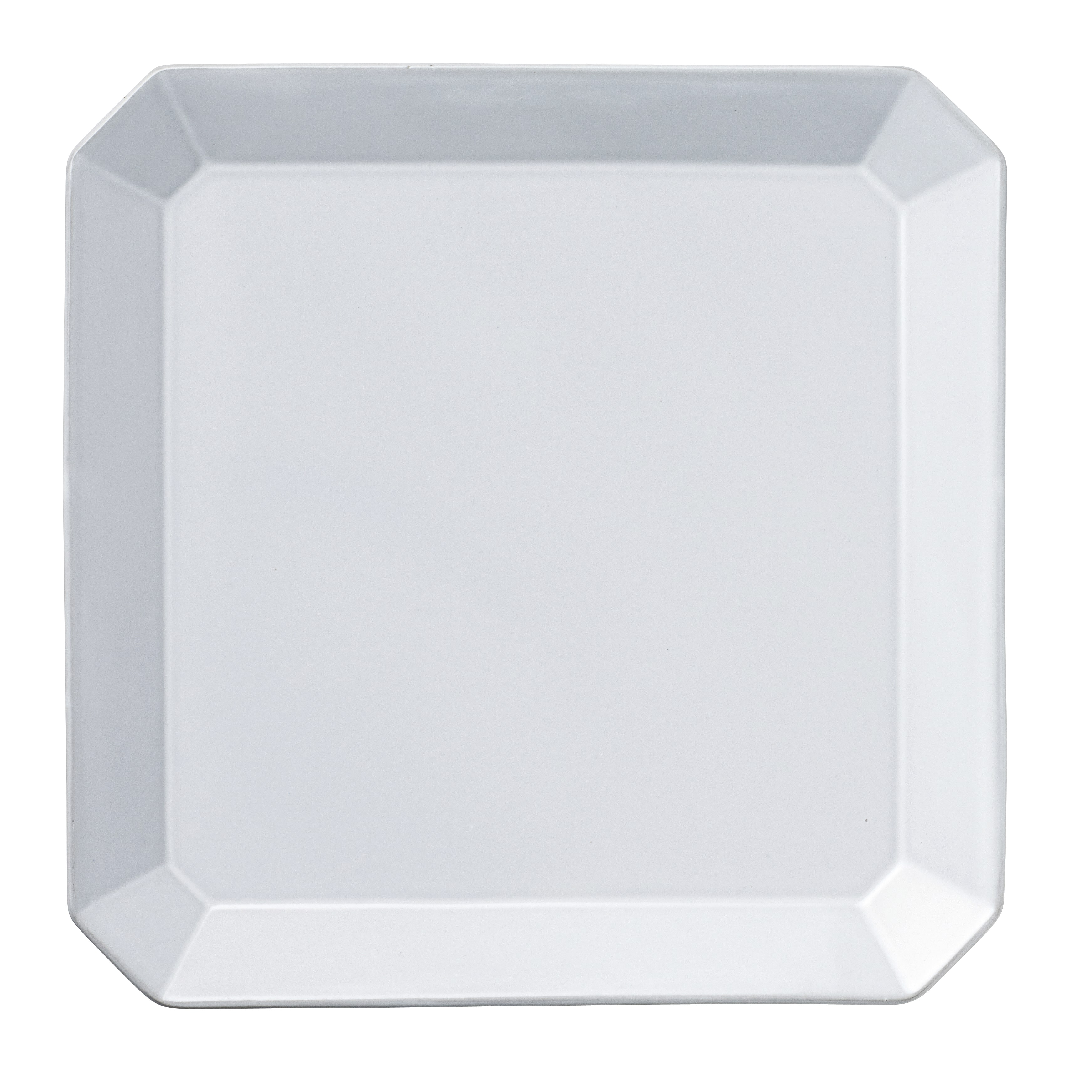 丸モ高木陶器 デプレホワイト八角プレートＬ 4A068-05 1個（ご注文単位1個）【直送品】