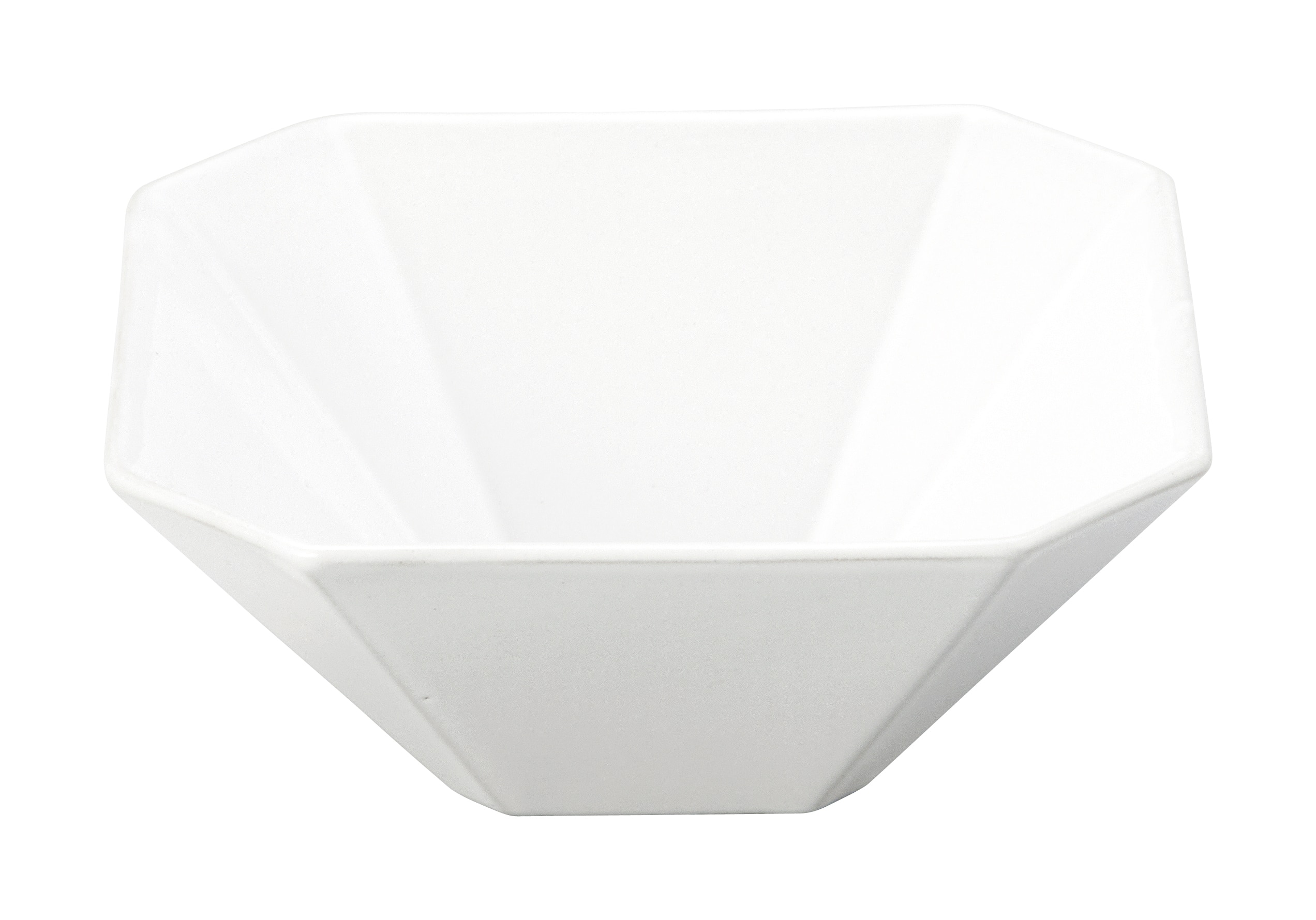 丸モ高木陶器 デプレホワイト八角ボウル 4A068-07 1個（ご注文単位1個）【直送品】