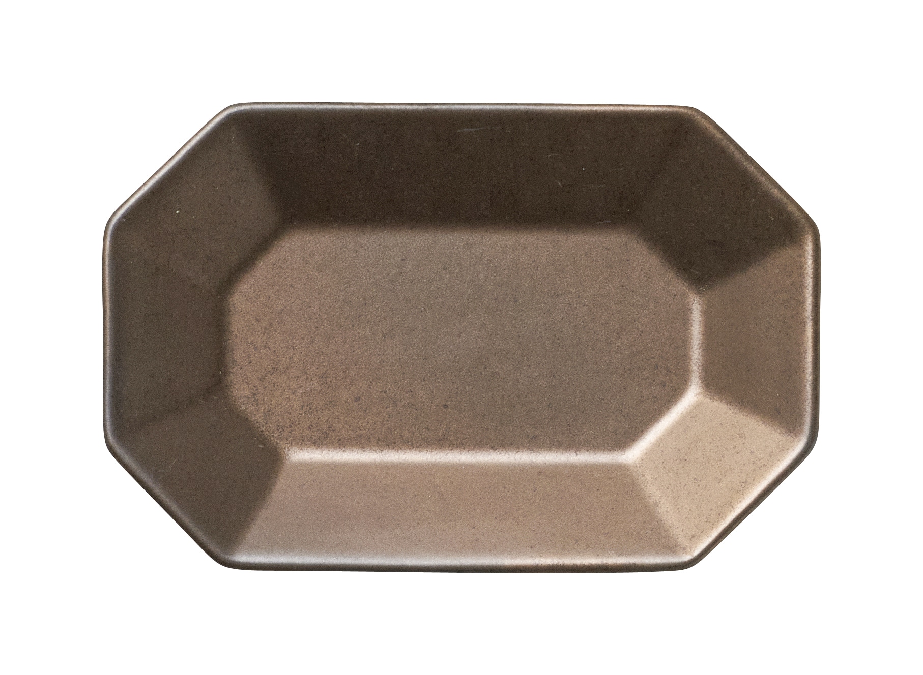 丸モ高木陶器 デプレゴールド長角八角プレートS 4A068-17 1個(ご注文単位1個)【直送品】