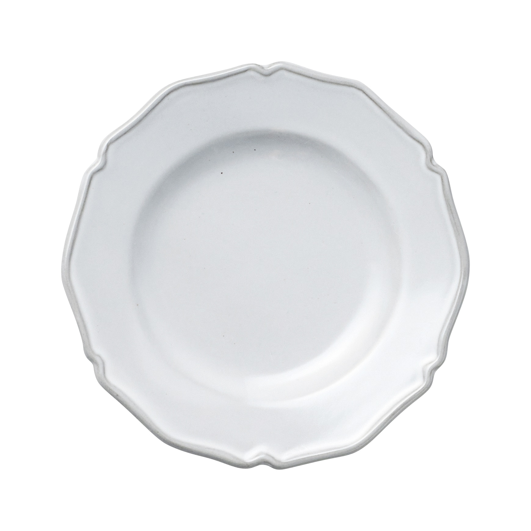 丸モ高木陶器 デプレホワイトプチラウンドプレート 4A068-18 1個（ご注文単位1個）【直送品】