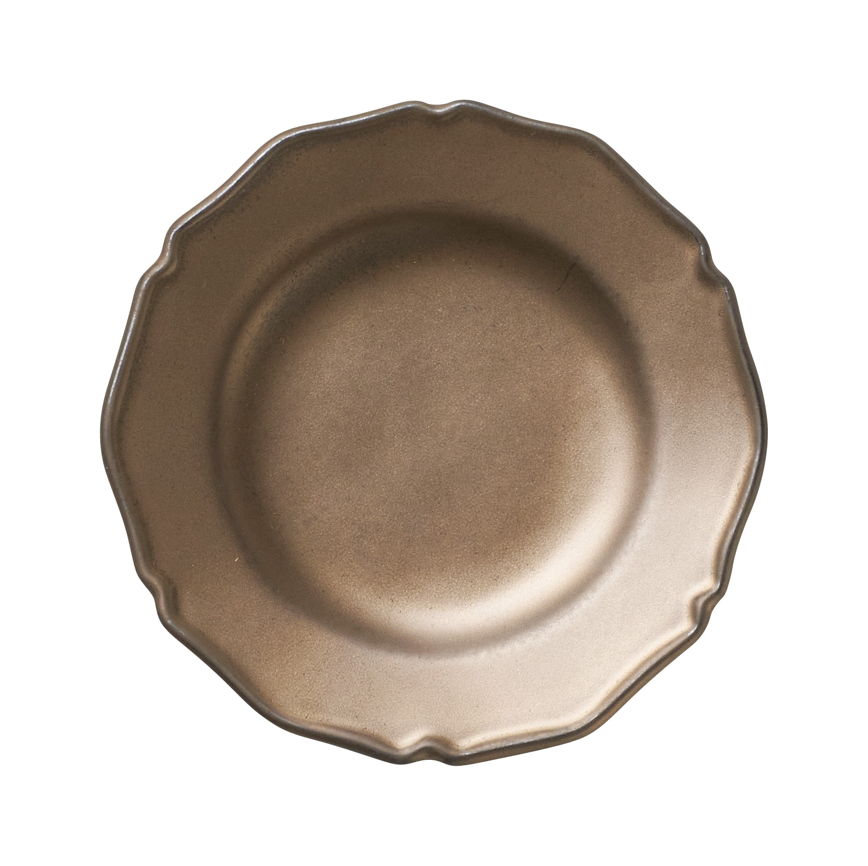 丸モ高木陶器 デプレゴールドプチラウンドプレート 4A068-20 1個(ご注文単位1個)【直送品】