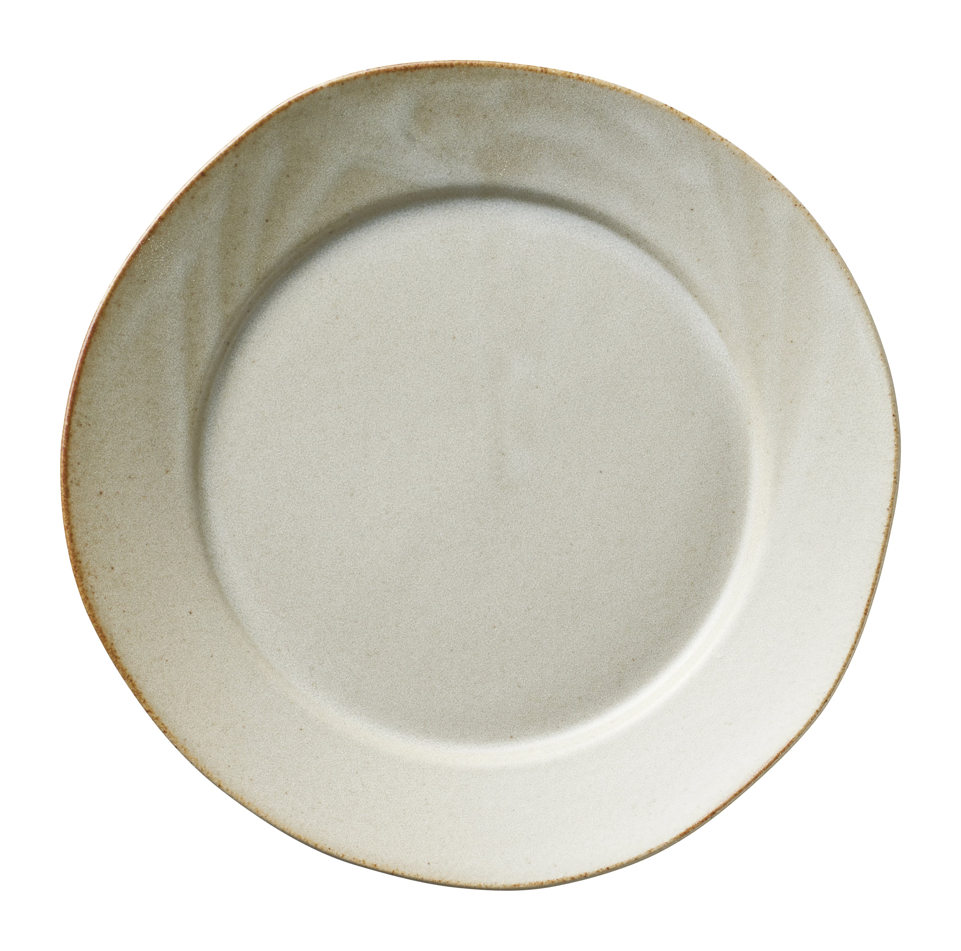 丸モ高木陶器 ワイドリムアイボリー24cm丸皿 4A068-29 1個（ご注文単位1個）【直送品】