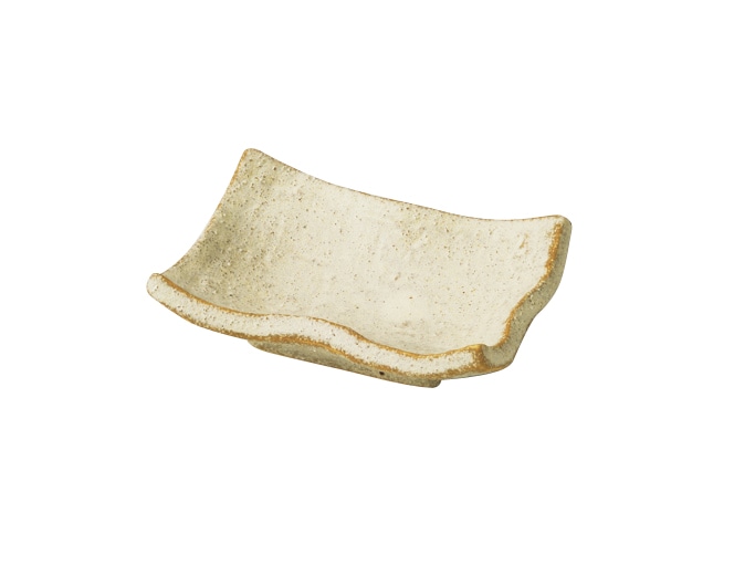 丸モ高木陶器 和梨地刺身千代口 4A071-02 1個（ご注文単位1個）【直送品】