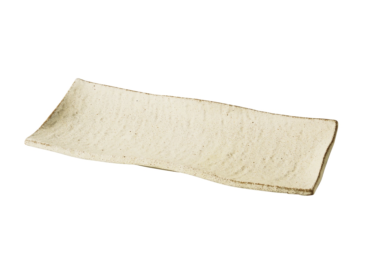 丸モ高木陶器 和梨地28cm焼物皿 4A071-10 1個（ご注文単位1個）【直送品】