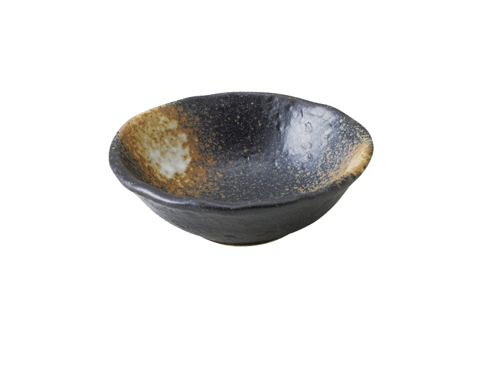 丸モ高木陶器 備前吹3.8小鉢 4A076-08 1個（ご注文単位1個）【直送品】