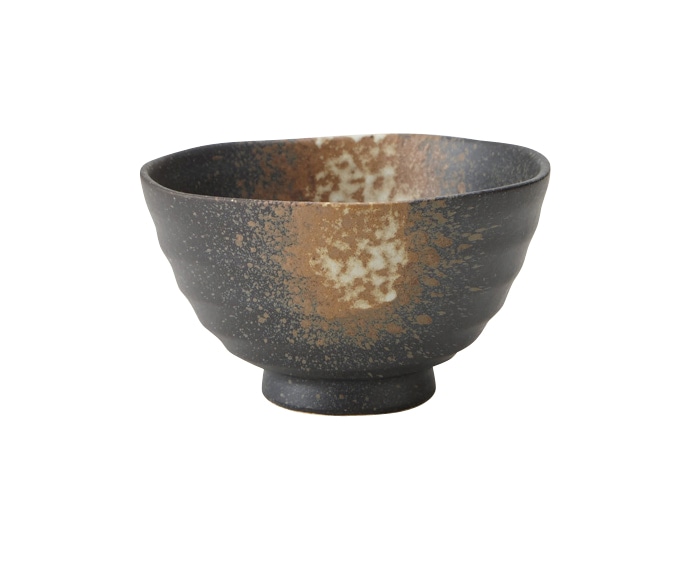 丸モ高木陶器 備前吹飯碗 4A076-11 1個（ご注文単位1個）【直送品】