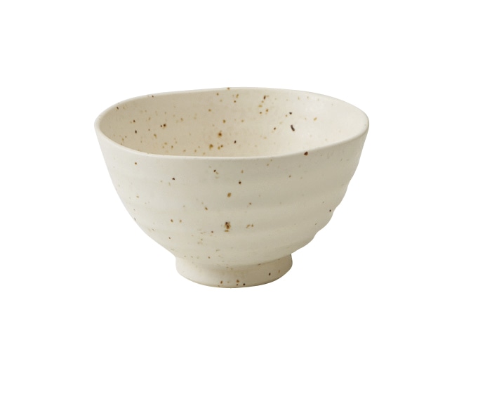 丸モ高木陶器 志野粉引飯碗 4A080-11 1個（ご注文単位1個）【直送品】