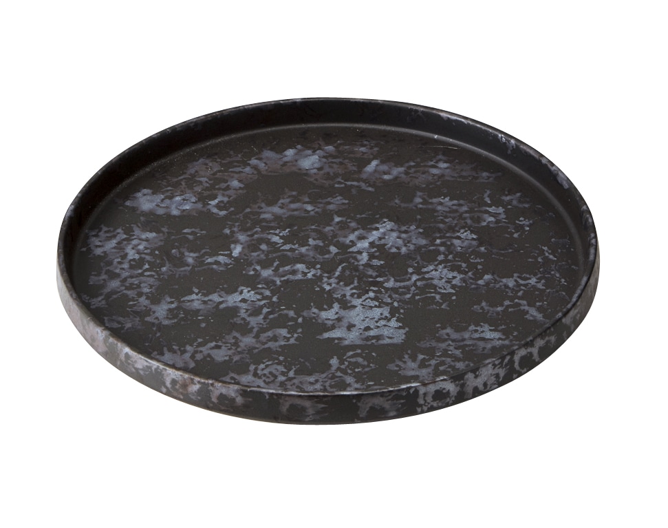 丸モ高木陶器 悦切立皿(大) 4A085-09 1個（ご注文単位1個）【直送品】