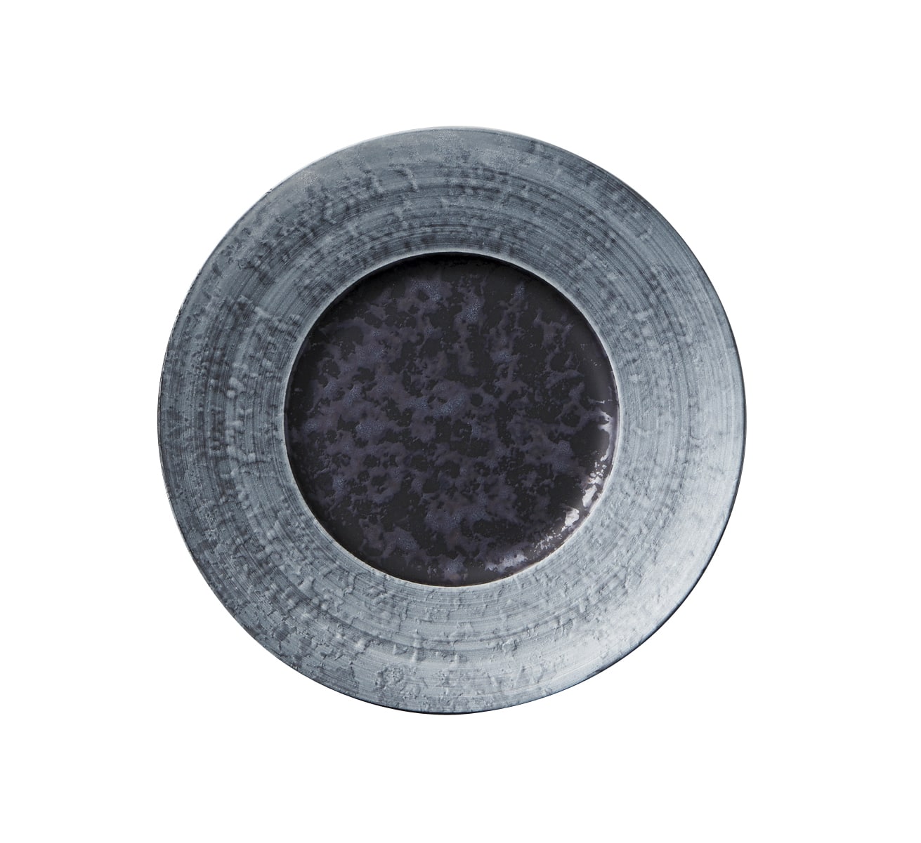 丸モ高木陶器 銀悦25cmリム皿 4A088-02 1個（ご注文単位1個）【直送品】