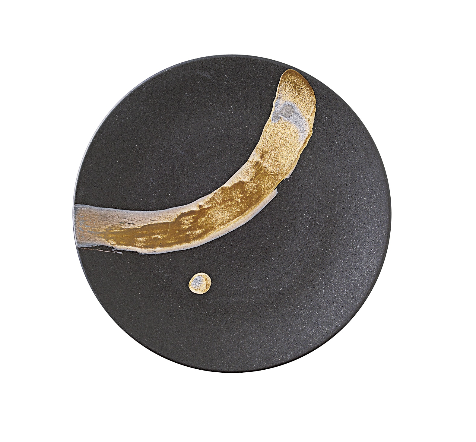 >丸モ高木陶器 火山30.5cmプレート 4A089-06 1個(ご注文単位1個)【直送品】