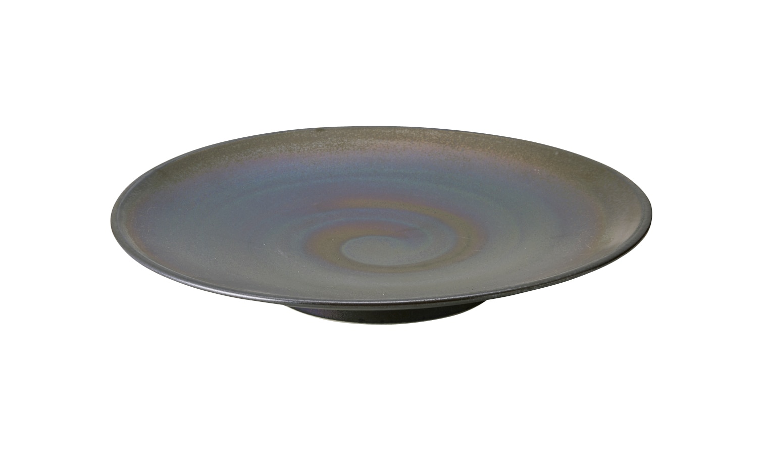 丸モ高木陶器 鳳凰高台皿大 4A092-06 1個（ご注文単位1個）【直送品】