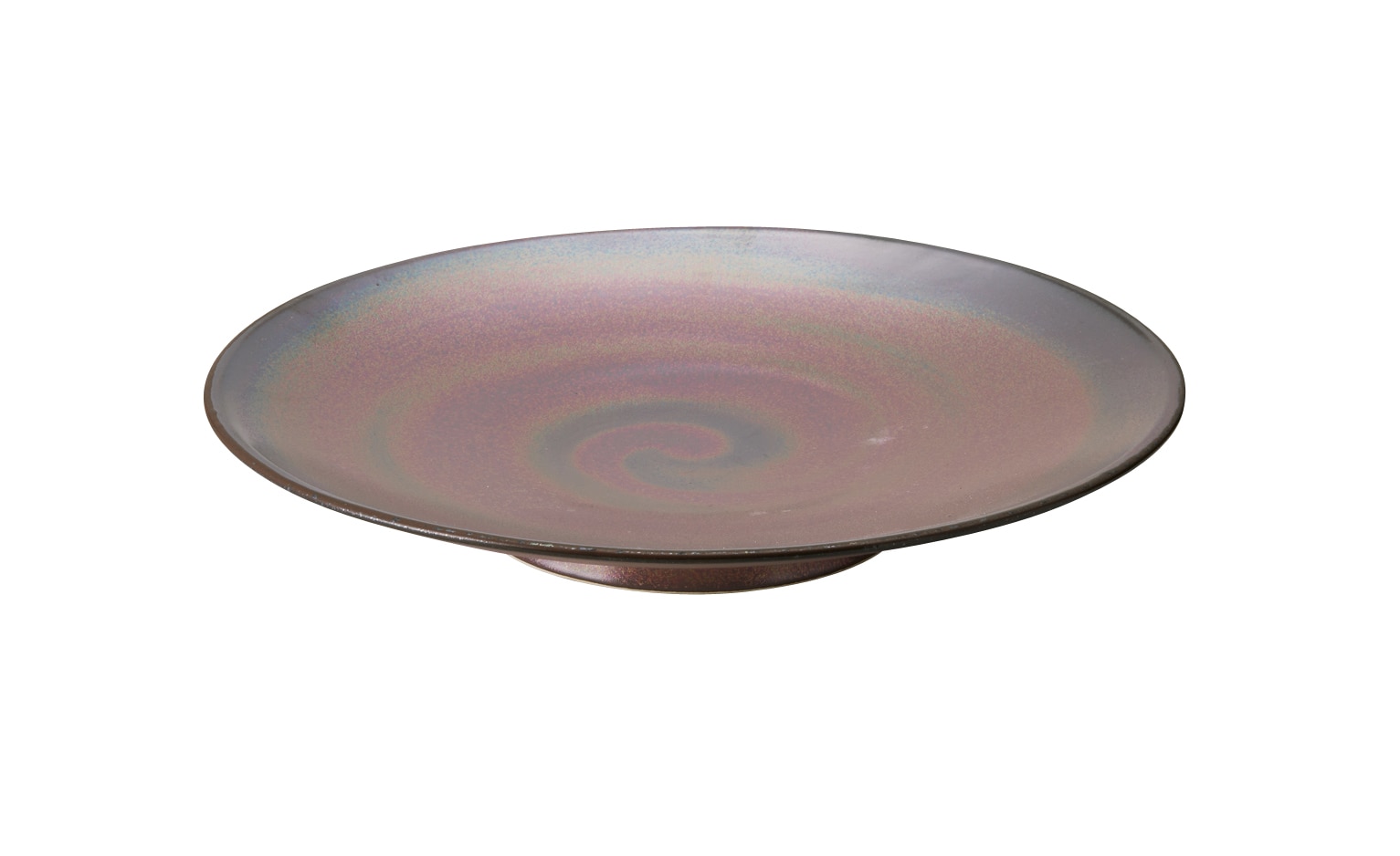 丸モ高木陶器 飛鳥高台皿大 4A093-06 1個（ご注文単位1個）【直送品】