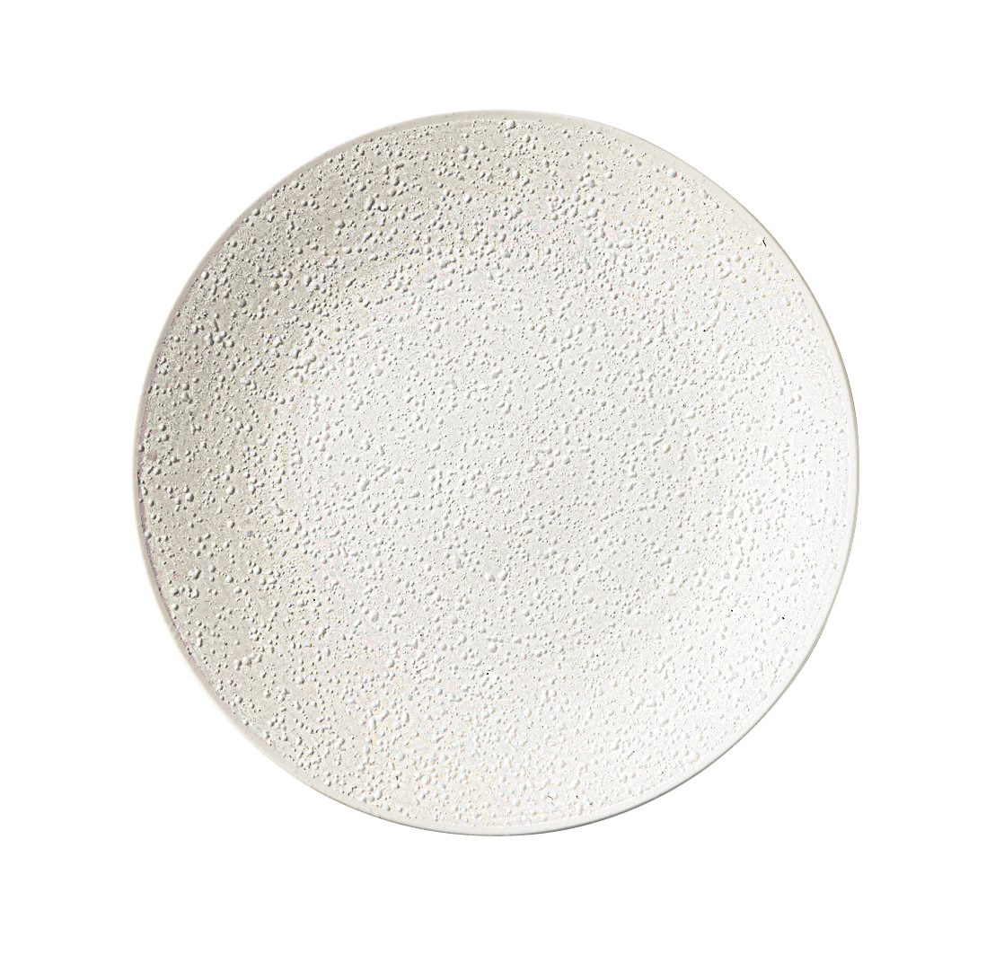 丸モ高木陶器 光22cmプレート 4A095-03 1個（ご注文単位1個）【直送品】