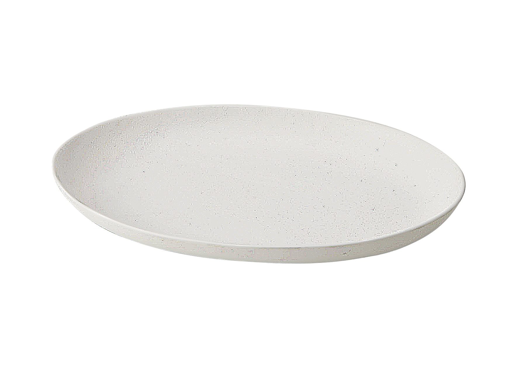 丸モ高木陶器 光41cmオーバルプラター 4A095-18 1個（ご注文単位1個）【直送品】