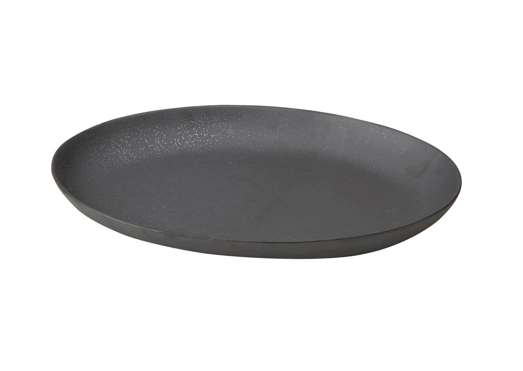 丸モ高木陶器 影41cmオーバルプラター 4A098-18 1個（ご注文単位1個）【直送品】