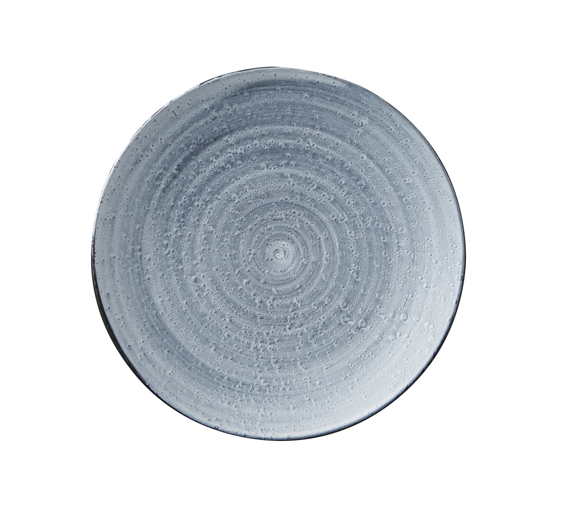 丸モ高木陶器 雲影22cm丸皿 4A101-03 1個（ご注文単位1個）【直送品】