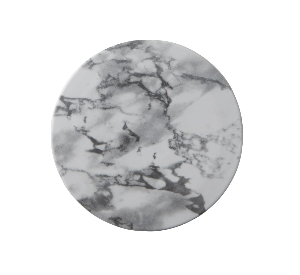 丸モ高木陶器 アラベスカートマーブル22㎝フラット皿 4A108-15 1個（ご注文単位1個）【直送品】