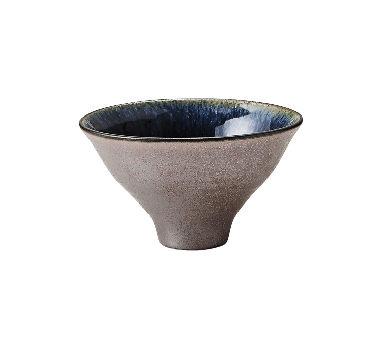 丸モ高木陶器 グランブルー13㎝高台鉢 4A109-05 1個（ご注文単位1個）【直送品】