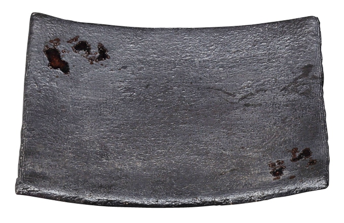 丸モ高木陶器 朧夜六寸角皿 4A116-04 1個（ご注文単位1個）【直送品】