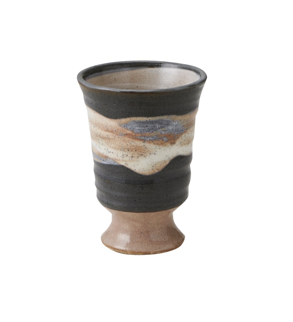 丸モ高木陶器 雲高台フリーカップ 4A117-15 1個（ご注文単位1個）【直送品】