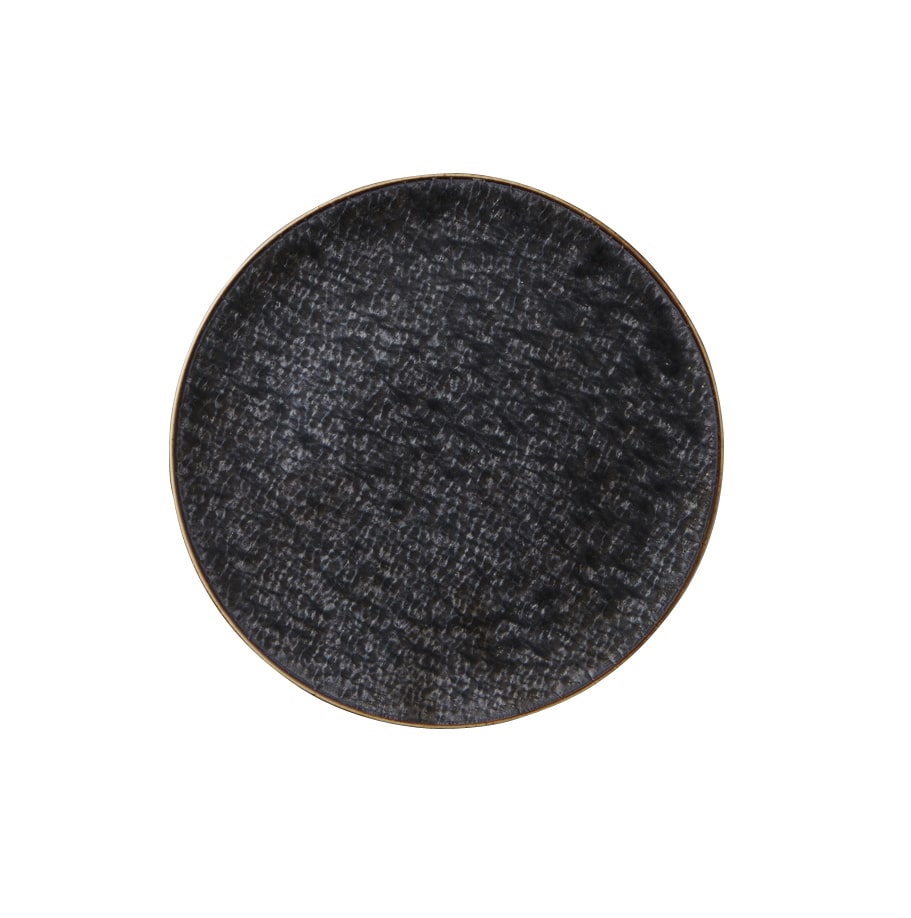 丸モ高木陶器 孔雀16cmフラットプレート 4A121-04 1個（ご注文単位1個）【直送品】