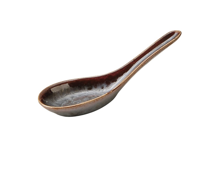 丸モ高木陶器 孔雀レンゲ 4A121-08 1個（ご注文単位1個）【直送品】