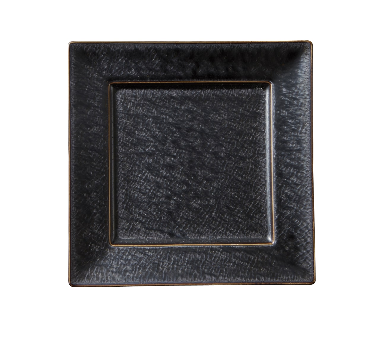 丸モ高木陶器 孔雀正角皿（小） 4A122-07 1個（ご注文単位1個）【直送品】