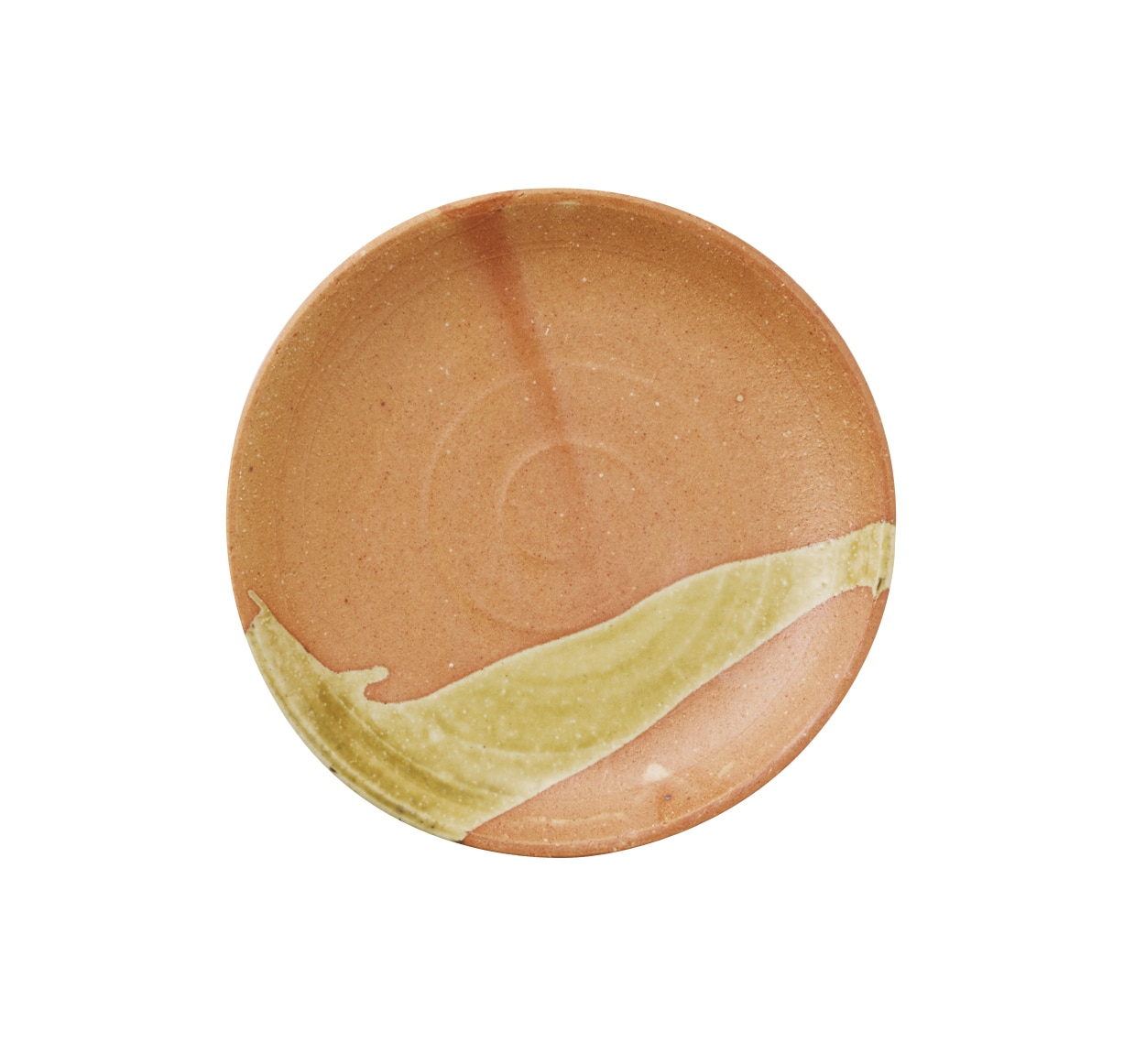 丸モ高木陶器 赤備前21cm丸皿 4A130-03 1個(ご注文単位1個)【直送品】