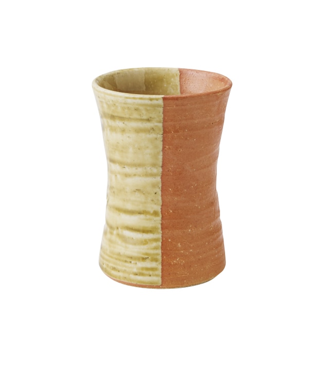 丸モ高木陶器 赤備前ロングカップ 4A130-15 1個（ご注文単位1個）【直送品】