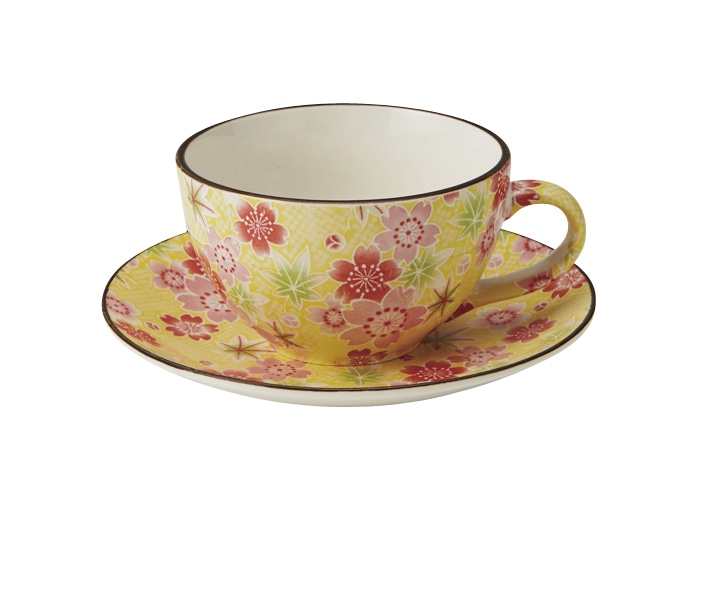 丸モ高木陶器 友禅?コーヒーカップ※カップのみ 4A139-06 1個（ご注文単位1個）【直送品】