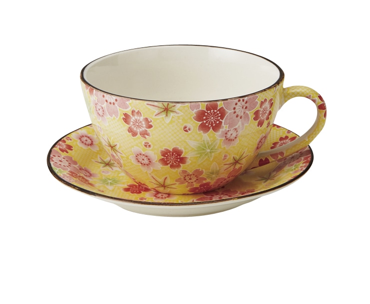 丸モ高木陶器 友禅?スープカップ 4A139-08 1個（ご注文単位1個）【直送品】