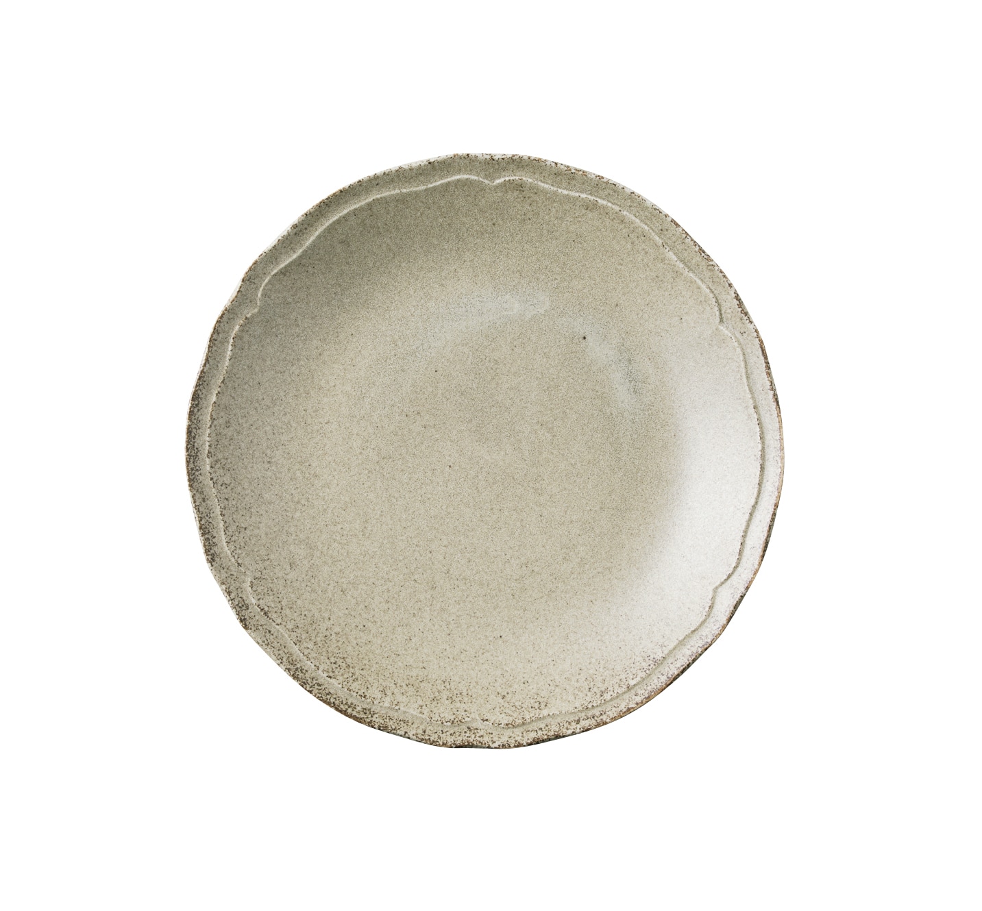 丸モ高木陶器 梨花10インチプレートBE（ベージュ） 4A141-12 1個（ご注文単位1個）【直送品】