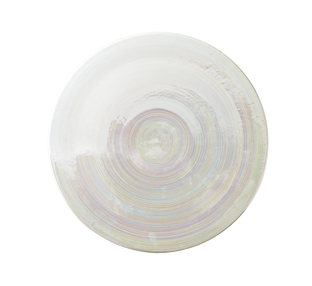 丸モ高木陶器 パールラスターフラット25cmプレート 4A145-05 1個（ご注文単位1個）【直送品】