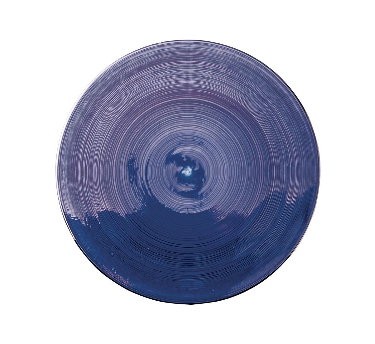 丸モ高木陶器 パールラスターオーシャンラスターフラット25cmプレート 4A145-15 1個（ご注文単位1個）【直送品】