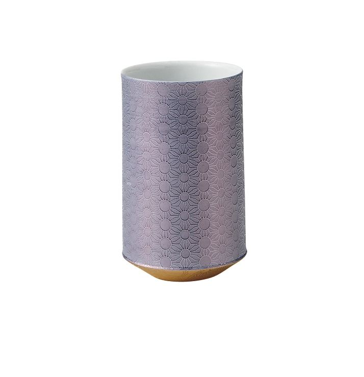 丸モ高木陶器 パールラスターオーシャンラスター2彩タンブラー（ブルー&金） 4A145-17 1個（ご注文単位1個）【直送品】