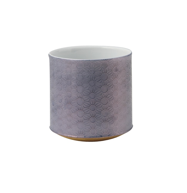 丸モ高木陶器 パールラスターオーシャンラスター2彩8オールド（ブルー&金） 4A145-18 1個（ご注文単位1個）【直送品】