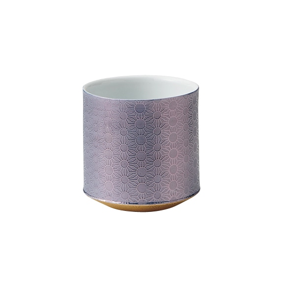 丸モ高木陶器 パールラスターオーシャンラスター2彩6オールド（ブルー&金） 4A145-19 1個（ご注文単位1個）【直送品】