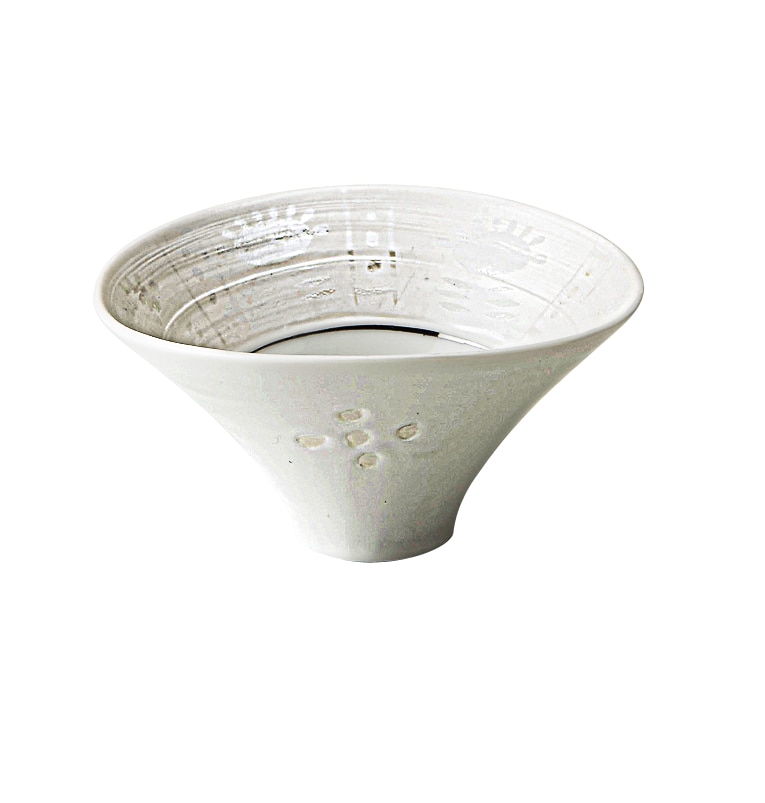 丸モ高木陶器 財富朝顔型ボウル 4A152-08 1個（ご注文単位1個）【直送品】